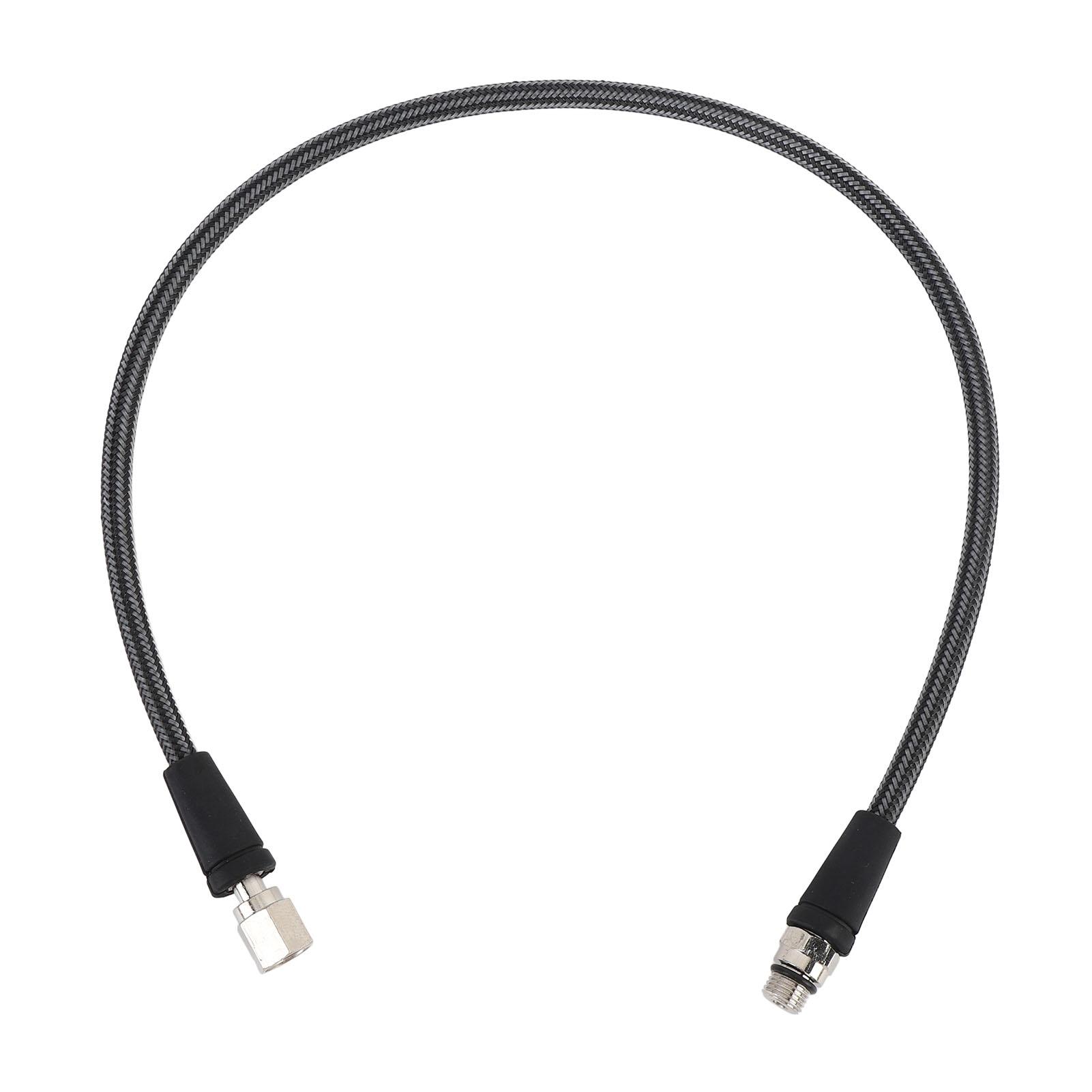 Scuba Diving High Pressure Hose with 716 20UNF Thread 25.6in Aluminum Alloy Carbon Fiber Woven
Scuba Diving High Pressure Hose with 716 20UNF Thread 25.6in Aluminum Alloy Carbon Fiber Woven