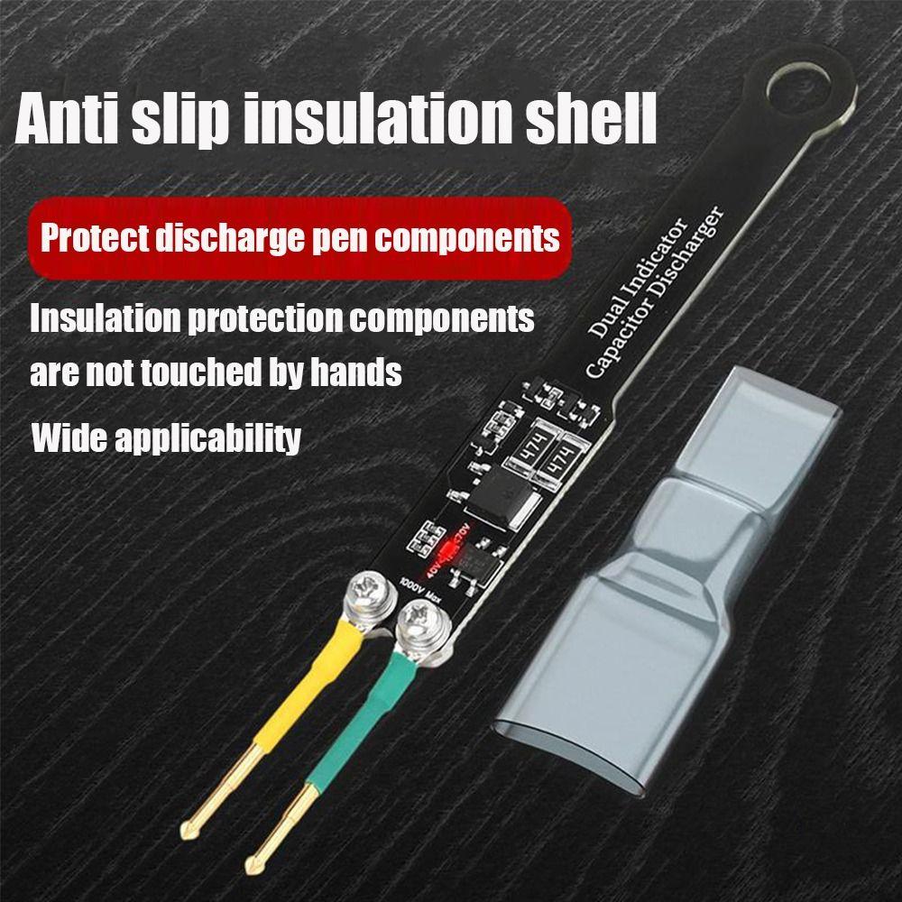 with Dual LED Discharge Maintenance Tool Discharge Protection Tool Switch Power Supply Repair чорний
with Dual LED Discharge Maintenance Tool Discharge Protection Tool Switch Power Supply Repair чорний