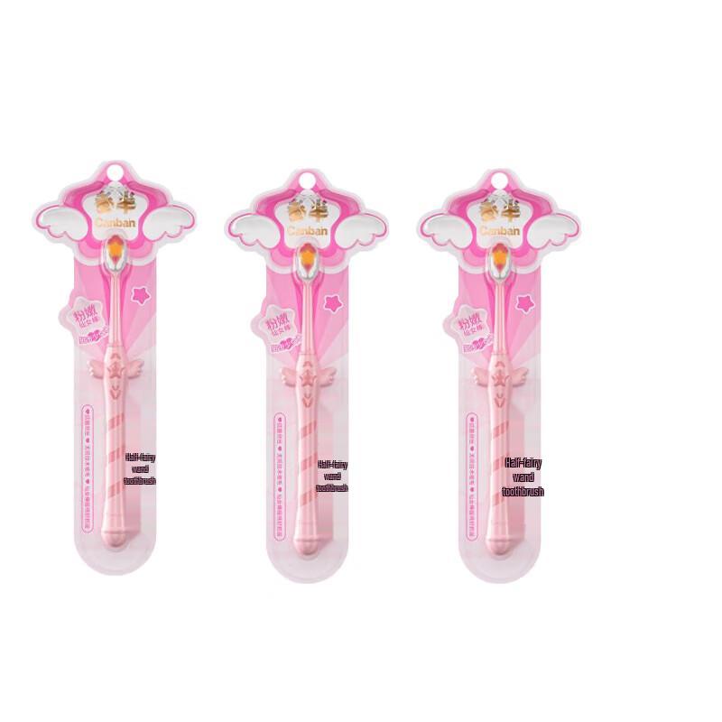 Pink Fairy Soft Bristle Toothbrush 3-Pack
Pink Fairy Soft Bristle Toothbrush 3-Pack