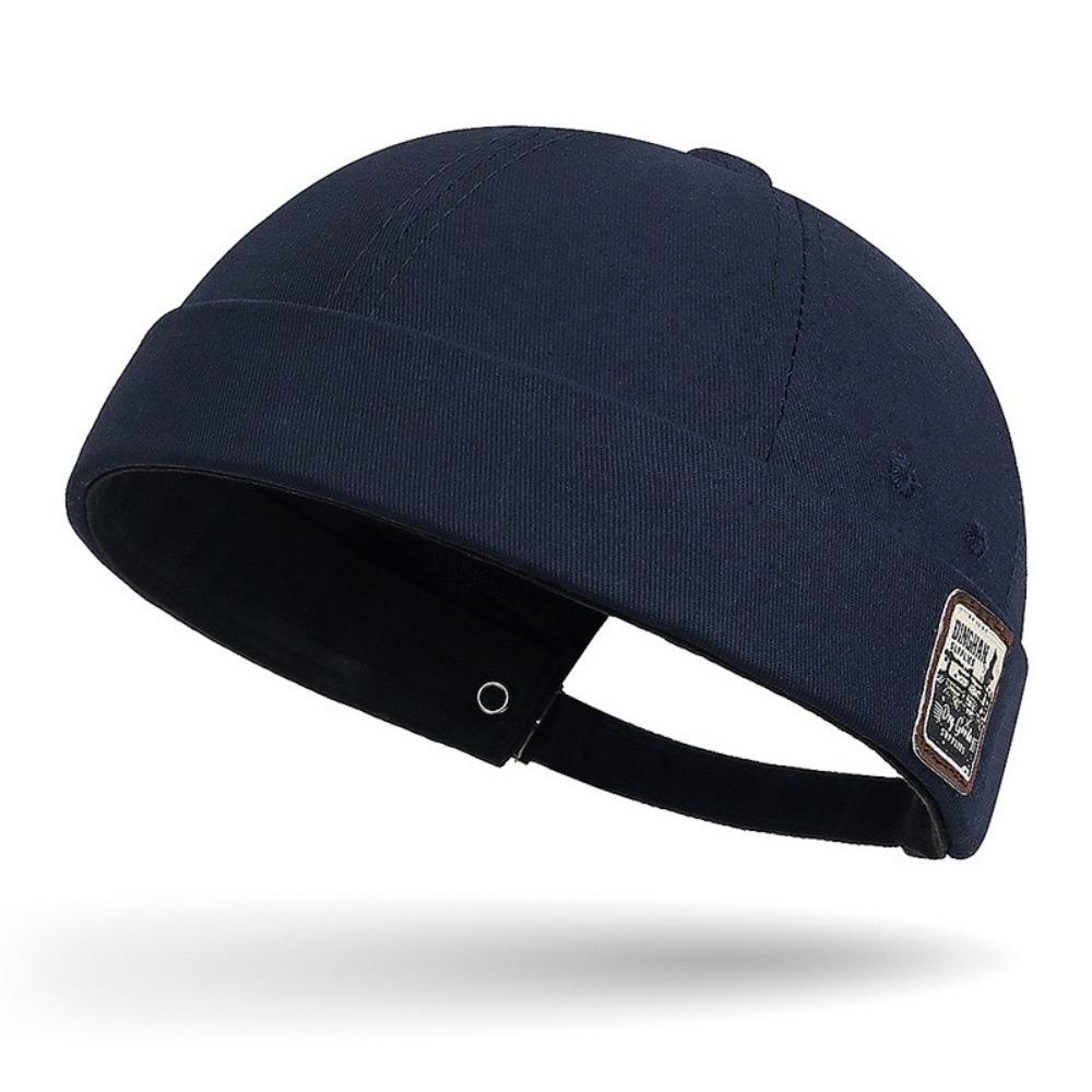 Fashion Adjustable Beanie Hat Cotton Solid Color Hip Hop Cap Sunscreen Hat Men Темно-синій
Fashion Adjustable Beanie Hat Cotton Solid Color Hip Hop Cap Sunscreen Hat Men Темно-синій