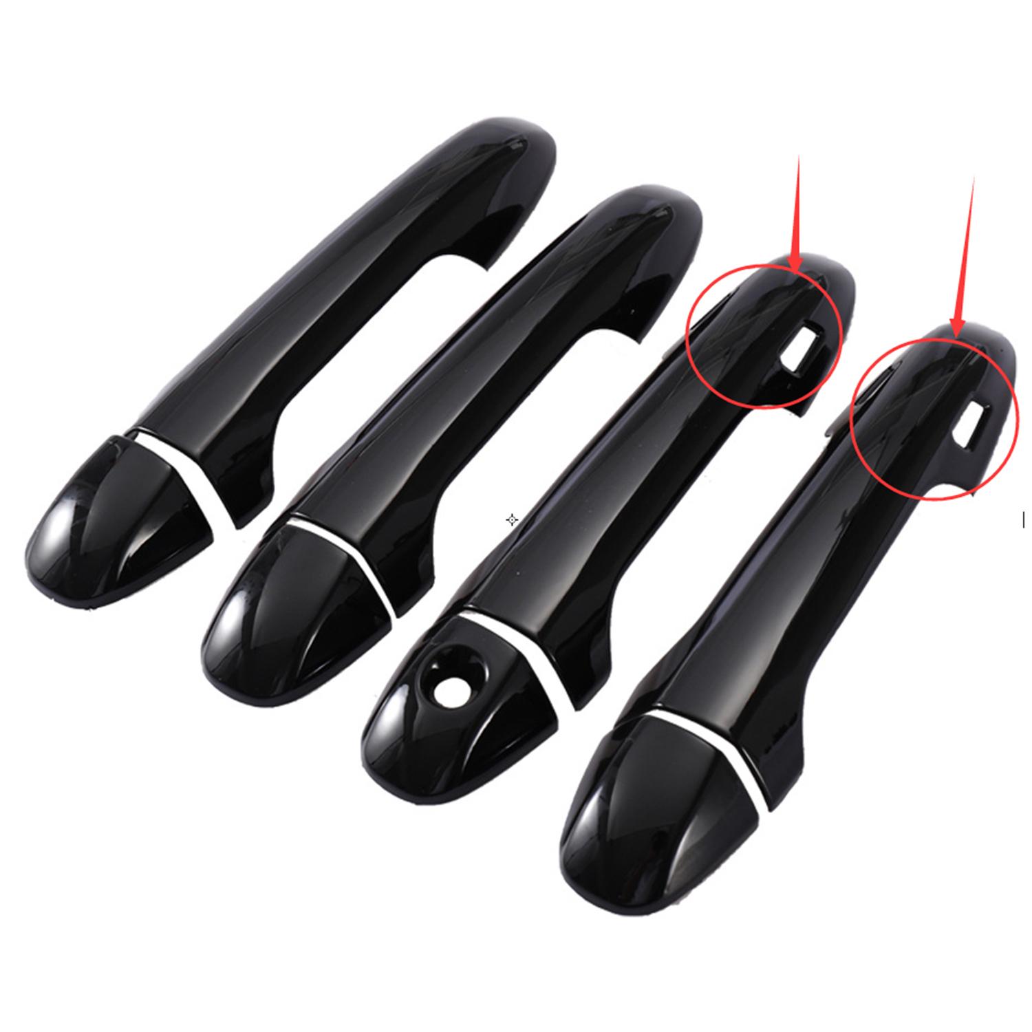 8pcs ABS Carbon Chrome Black Car Accessory Door Handle Cover Trim Paste Style For Toyota Tacoma 2016 2017 2018 Gloss black Smart
8pcs ABS Carbon Chrome Black Car Accessory Door Handle Cover Trim Paste Style For Toyota Tacoma 2016 2017 2018 Gloss black Smart