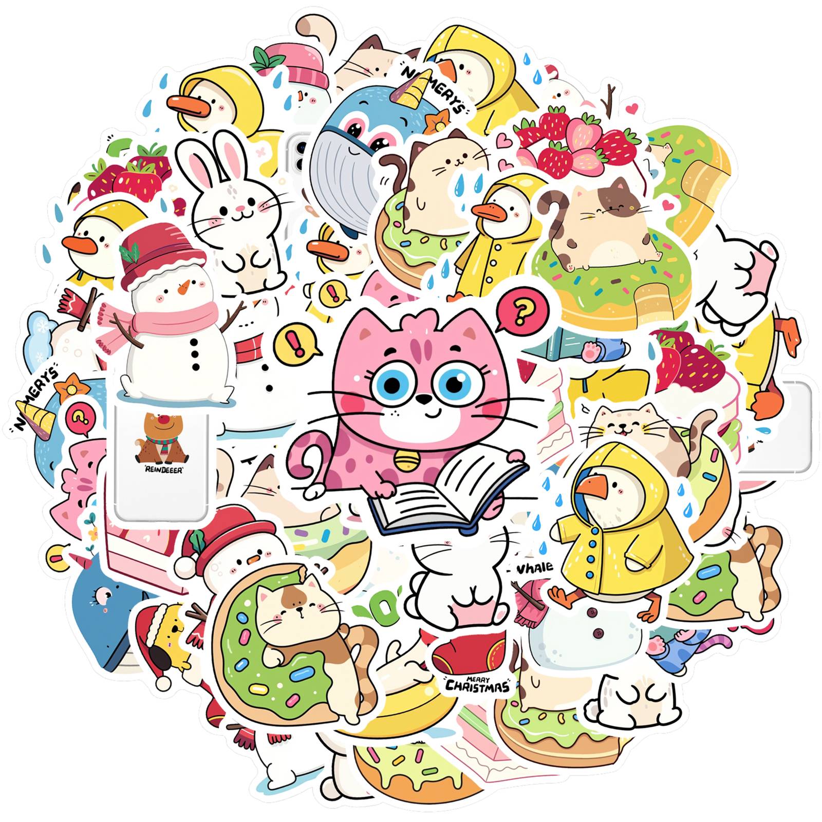 35pcs-70pcs Fun Food Stickers Cartoon Christmas Animal Stickers Stickers For Guitar DIY Skateboard Laptop Luggage Decor
35pcs-70pcs Fun Food Stickers Cartoon Christmas Animal Stickers Stickers For Guitar DIY Skateboard Laptop Luggage Decor