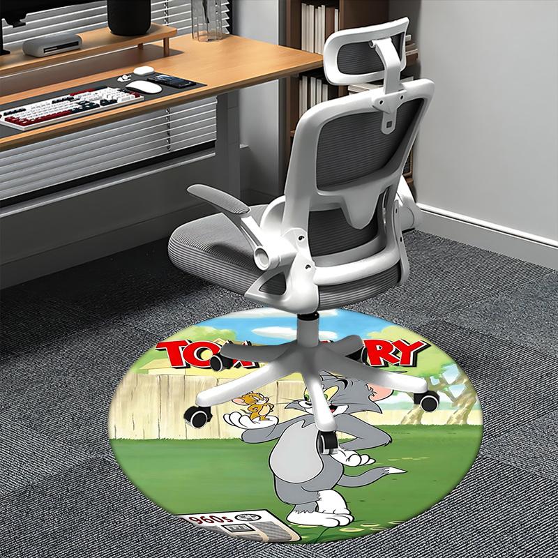 Tom and Jerry,Classic Chair mat Round Rug Office carpet, Non slip, Suitable for Living Rooms, Bedrooms decor.1205179a 80cm by 80cm
Tom and Jerry,Classic Chair mat Round Rug Office carpet, Non slip, Suitable for Living Rooms, Bedrooms decor.1205179a 80cm by 80cm