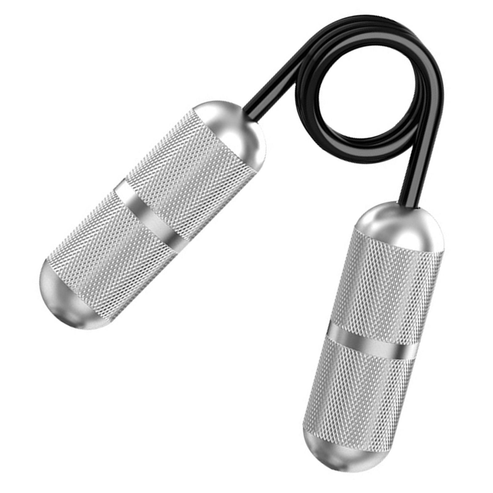 Aluminum Alloy Grip Strength Device Hand Strengthener Finger Exercise Grip Training Tool for Gym Fitness Training 2 срібний
Aluminum Alloy Grip Strength Device Hand Strengthener Finger Exercise Grip Training Tool for Gym Fitness Training 2 срібний