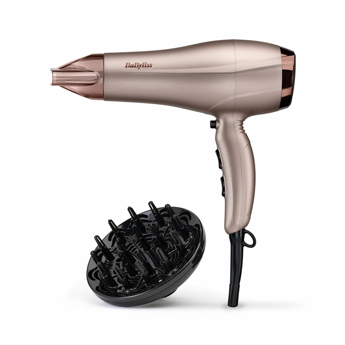Фен Babyliss 5790PE Черный Розовый 2300 Вт 2200 Вт Ионный
Фен Babyliss 5790PE Черный Розовый 2300 Вт 2200 Вт Ионный