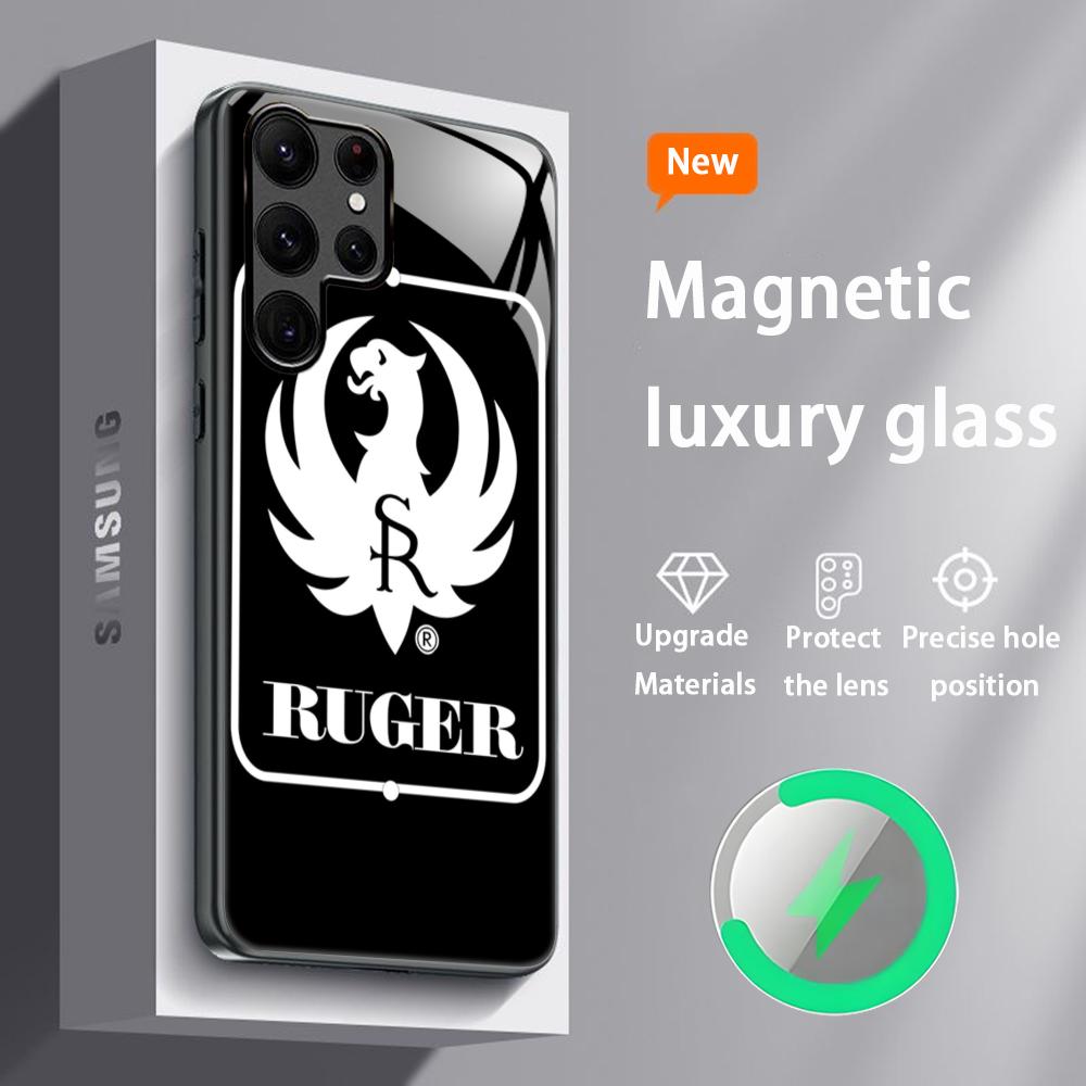 Hot R-RUG-ER G-Gun Brand Phone Case For Samsung S25 S24 S23 S22 S21 S20 Plus Ultra Note20 Glass Magnetic Case Samsung S20 Plus
Hot R-RUG-ER G-Gun Brand Phone Case For Samsung S25 S24 S23 S22 S21 S20 Plus Ultra Note20 Glass Magnetic Case Samsung S20 Plus