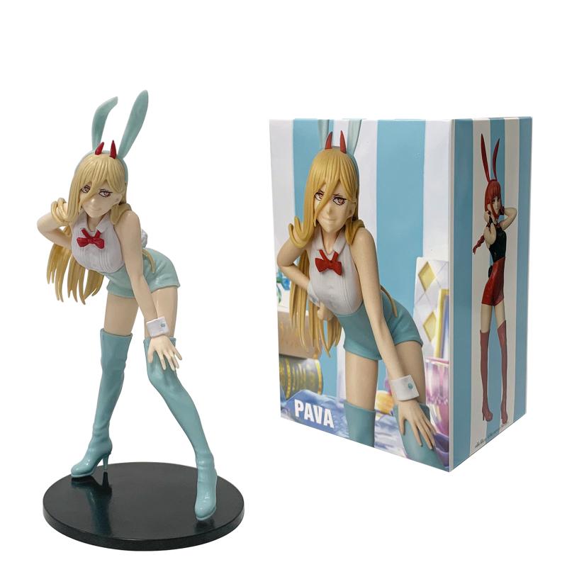 20CM Anime CHAINSAW MAN Figure POWER Anime Standing Posture Bunny Girl Model Toys Gifts Collection Decoration Ornaments PVC With box
20CM Anime CHAINSAW MAN Figure POWER Anime Standing Posture Bunny Girl Model Toys Gifts Collection Decoration Ornaments PVC With box