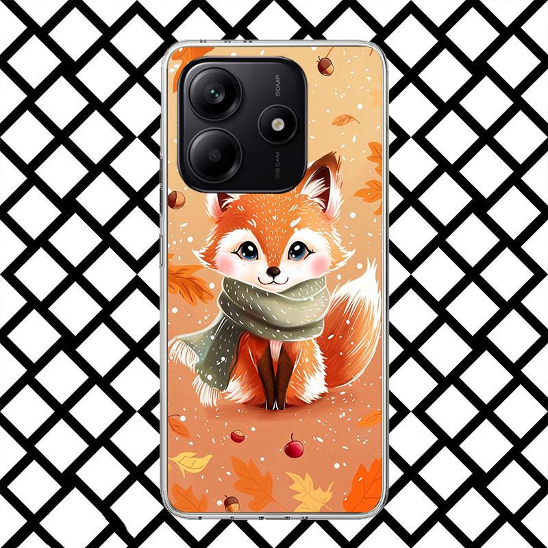 Animal Fox Phone Case for Xiaomi Redmi Note 15 14 14S 13 12 12S 11 Pro Plus 11E 11T 11S 10S 5G Soft Cover Fundas Redmi Note 14 1 Redmi Note 13 4G
Animal Fox Phone Case for Xiaomi Redmi Note 15 14 14S 13 12 12S 11 Pro Plus 11E 11T 11S 10S 5G Soft Cover Fundas Redmi Note 14 1 Redmi Note 13 4G