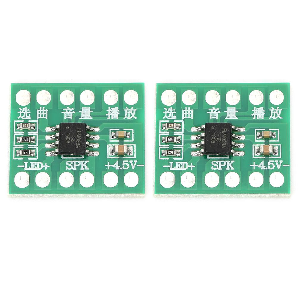 2Pcs 38 Music Chip DIY Module Adjustable Volume for Smart Doorbell Musical Toy Accessory
2Pcs 38 Music Chip DIY Module Adjustable Volume for Smart Doorbell Musical Toy Accessory