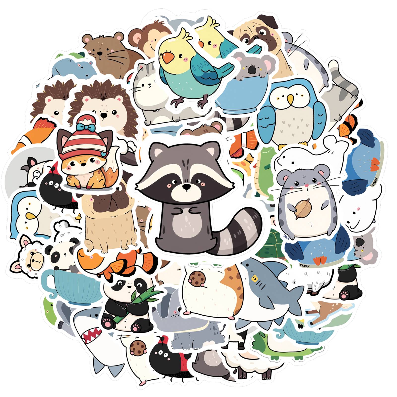 35pcs-50pcs Cartoon Nature Stickers Colorful Animal Stickers Stickers For DIY Phone Laptop Scrapbook Bike
35pcs-50pcs Cartoon Nature Stickers Colorful Animal Stickers Stickers For DIY Phone Laptop Scrapbook Bike