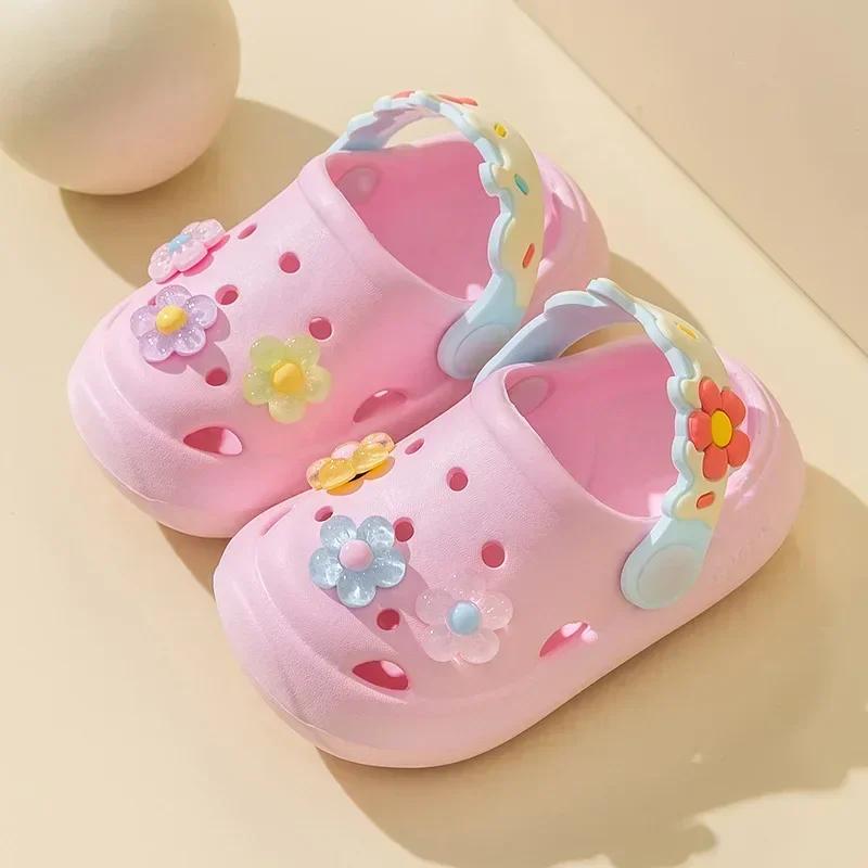 Summer Childrens Slippers Baby New Cute Flowers Soft Sole Sandals Indoor Soft Anti Slip Girl Sandals Hole Shoes Kids Beach Shoes 175-insole17.5cm
Summer Childrens Slippers Baby New Cute Flowers Soft Sole Sandals Indoor Soft Anti Slip Girl Sandals Hole Shoes Kids Beach Shoes 175-insole17.5cm