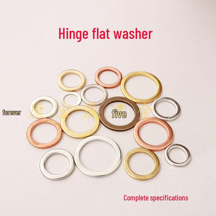 Stainless Steel Anti-theft Door Hinge Shim with Bearing, Gasket, and Thickened Round Flat Washer 9.8*14*2 Galvanized Flat Washer
Stainless Steel Anti-theft Door Hinge Shim with Bearing, Gasket, and Thickened Round Flat Washer 9.8*14*2 Galvanized Flat Washer