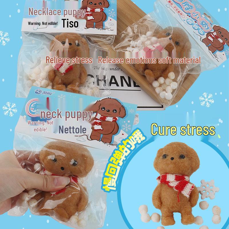 Puppy Neck Warmer & Decompression Toy: Creative Fluid Squeeze Ball for Stress Relief and Relaxation
Puppy Neck Warmer & Decompression Toy: Creative Fluid Squeeze Ball for Stress Relief and Relaxation