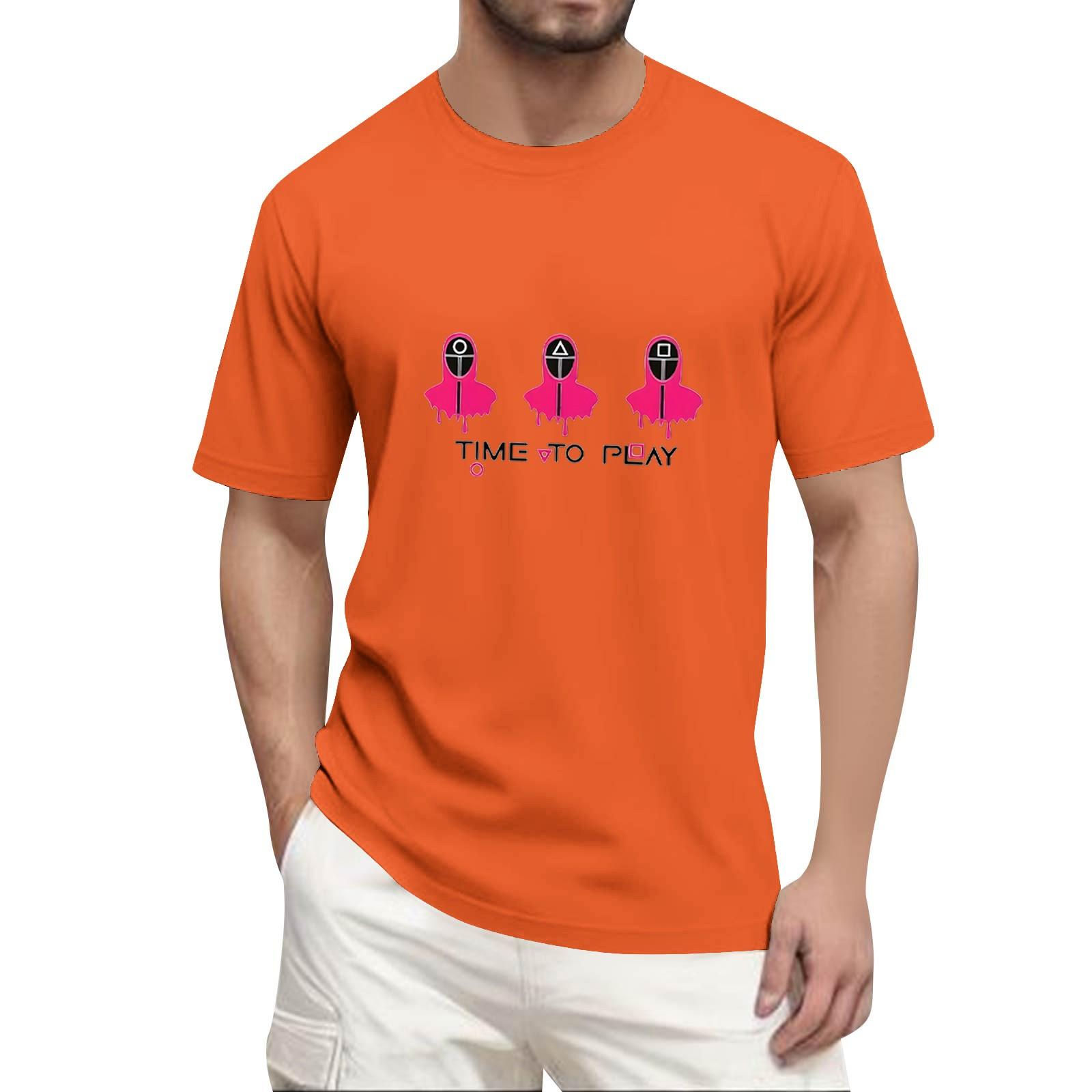 Men s Fashion Printed Round Neck Straight Shoulder Short Sleeve T-Shirt Top XXXL шафрановий
Men s Fashion Printed Round Neck Straight Shoulder Short Sleeve T-Shirt Top XXXL шафрановий