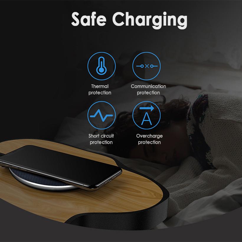 Q25 10W Fast Wireless Charger Qi Smart Lightweight Portable Charging Station for iPhone Series Black
Q25 10W Fast Wireless Charger Qi Smart Lightweight Portable Charging Station for iPhone Series Black