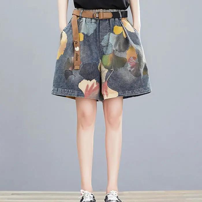 Women s Casual Retro Literary Jeans Elastic Waist Thin Wide-leg Short Loose Summer Models Pants Plus Size
Women s Casual Retro Literary Jeans Elastic Waist Thin Wide-leg Short Loose Summer Models Pants Plus Size