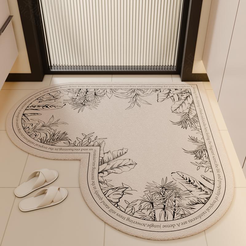 Коврик для ванной в форме сердца, абсорбирующий коврик из диатомовой грязи, придверный коврик для ванной, нескользящий ковер для ванной и туалета 40X60cm 15.7X23.6in
Коврик для ванной в форме сердца, абсорбирующий коврик из диатомовой грязи, придверный коврик для ванной, нескользящий ковер для ванной и туалета 40X60cm 15.7X23.6in