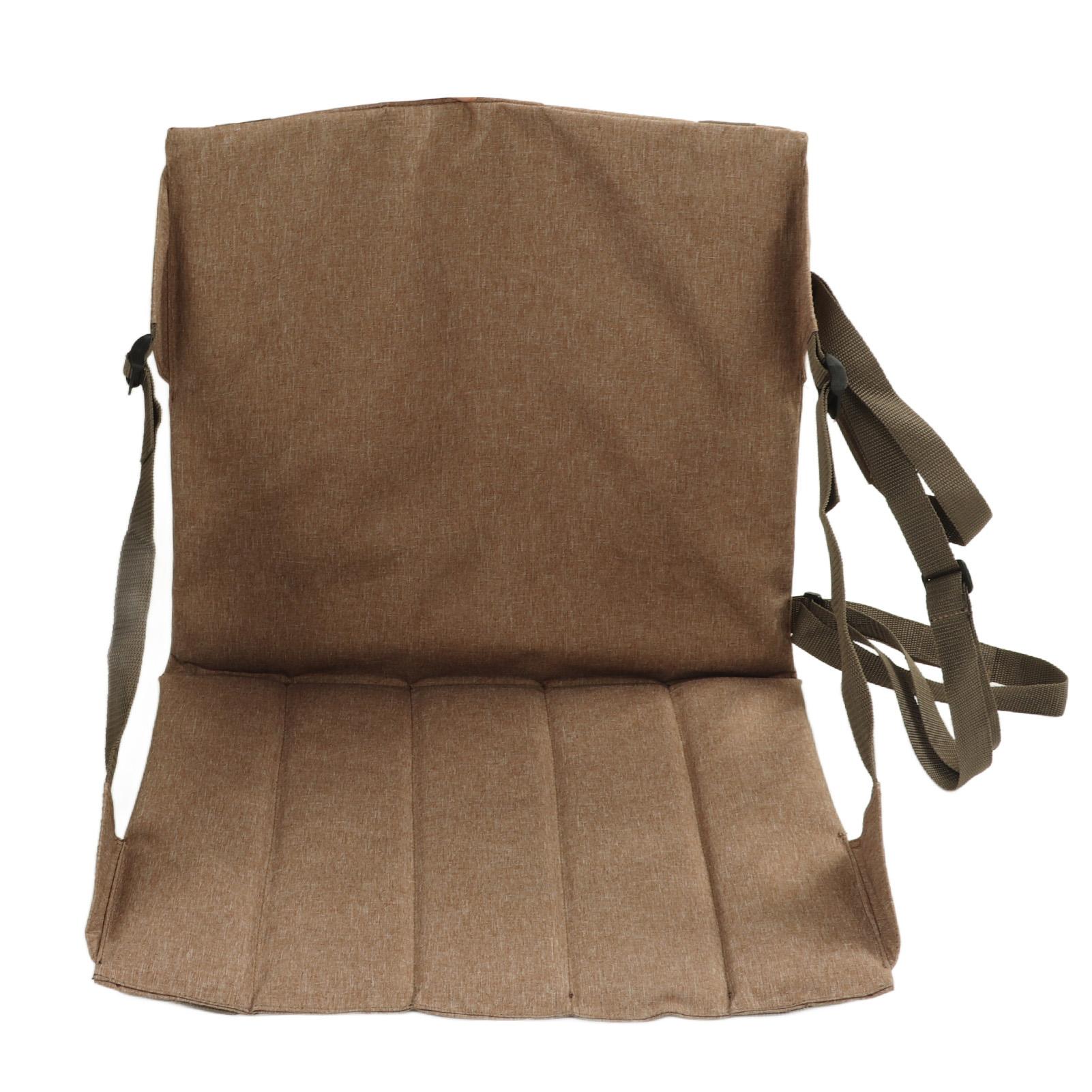 Folding Stadium Cushion 600D Oxford Cloth with Backrest Portable Stadium Seats for Outdoor Camping
Folding Stadium Cushion 600D Oxford Cloth with Backrest Portable Stadium Seats for Outdoor Camping