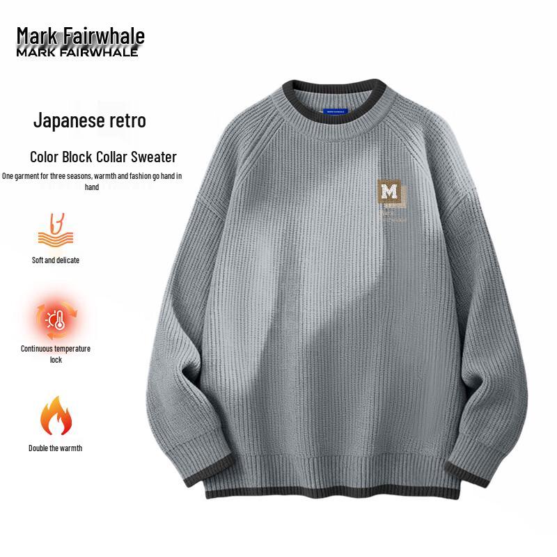 Mark Fairwhale Men s Relaxed Fit Color Block Pullover Sweater XL
Mark Fairwhale Men s Relaxed Fit Color Block Pullover Sweater XL