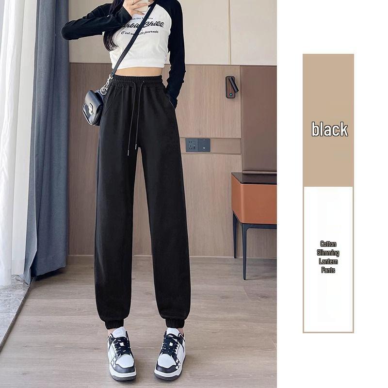 Women s Black Tapered Joggers - 2026 Spring Petite Plus, Thickened Slimming Lantern Fit, Casual Sweatpants L for 108-118 lbs
Women s Black Tapered Joggers - 2026 Spring Petite Plus, Thickened Slimming Lantern Fit, Casual Sweatpants L for 108-118 lbs
