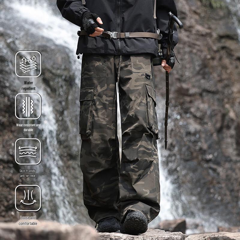 VANCAMEL Men s Loose Straight-Leg Outdoor Casual Pants L
VANCAMEL Men s Loose Straight-Leg Outdoor Casual Pants L