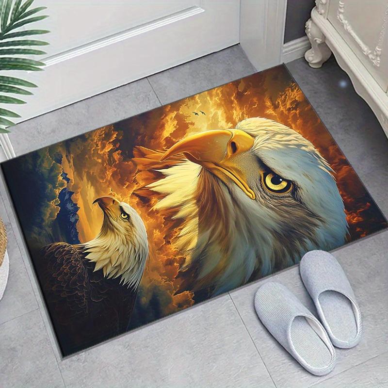 Close-Up Raptor Design Printed Area Rug, Large Non-Slip Crystal Velvet Floor Mat for Living Room, Bedroom, Home Decor - Durable Polyester Ca 60cm x 90cm
Close-Up Raptor Design Printed Area Rug, Large Non-Slip Crystal Velvet Floor Mat for Living Room, Bedroom, Home Decor - Durable Polyester Ca 60cm x 90cm