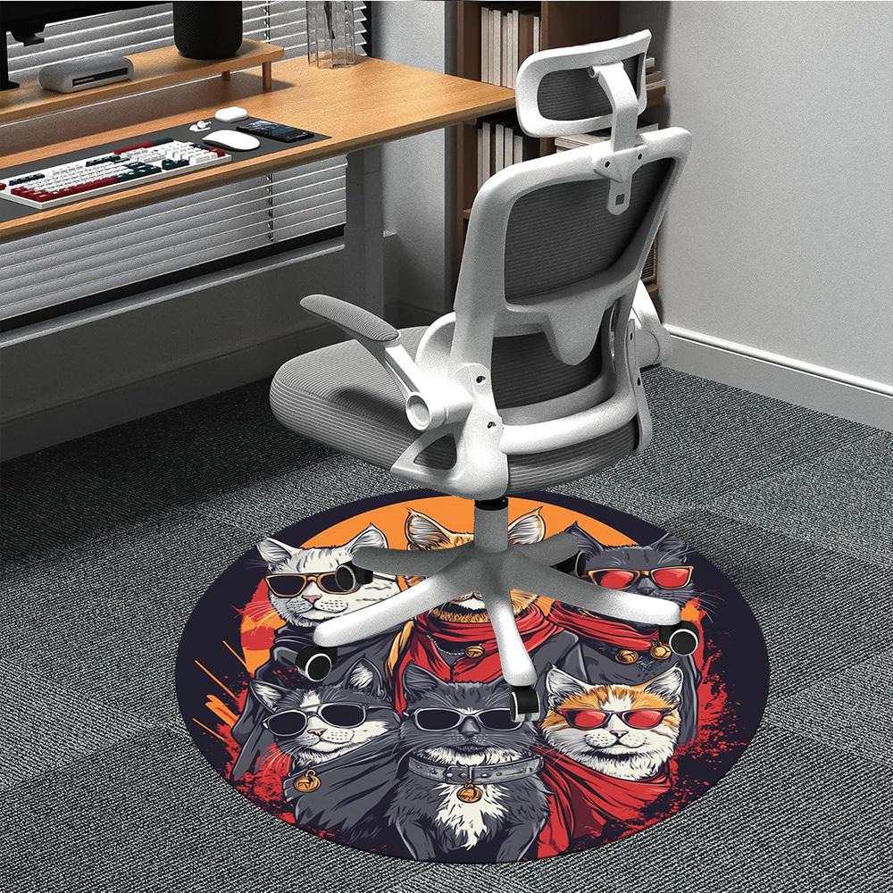 1pc Cat Gang Chair Carpet for Office Non-Slip Mat for Office - Decorative Floor Mat yy251030199 80cm by 80cm
1pc Cat Gang Chair Carpet for Office Non-Slip Mat for Office - Decorative Floor Mat yy251030199 80cm by 80cm