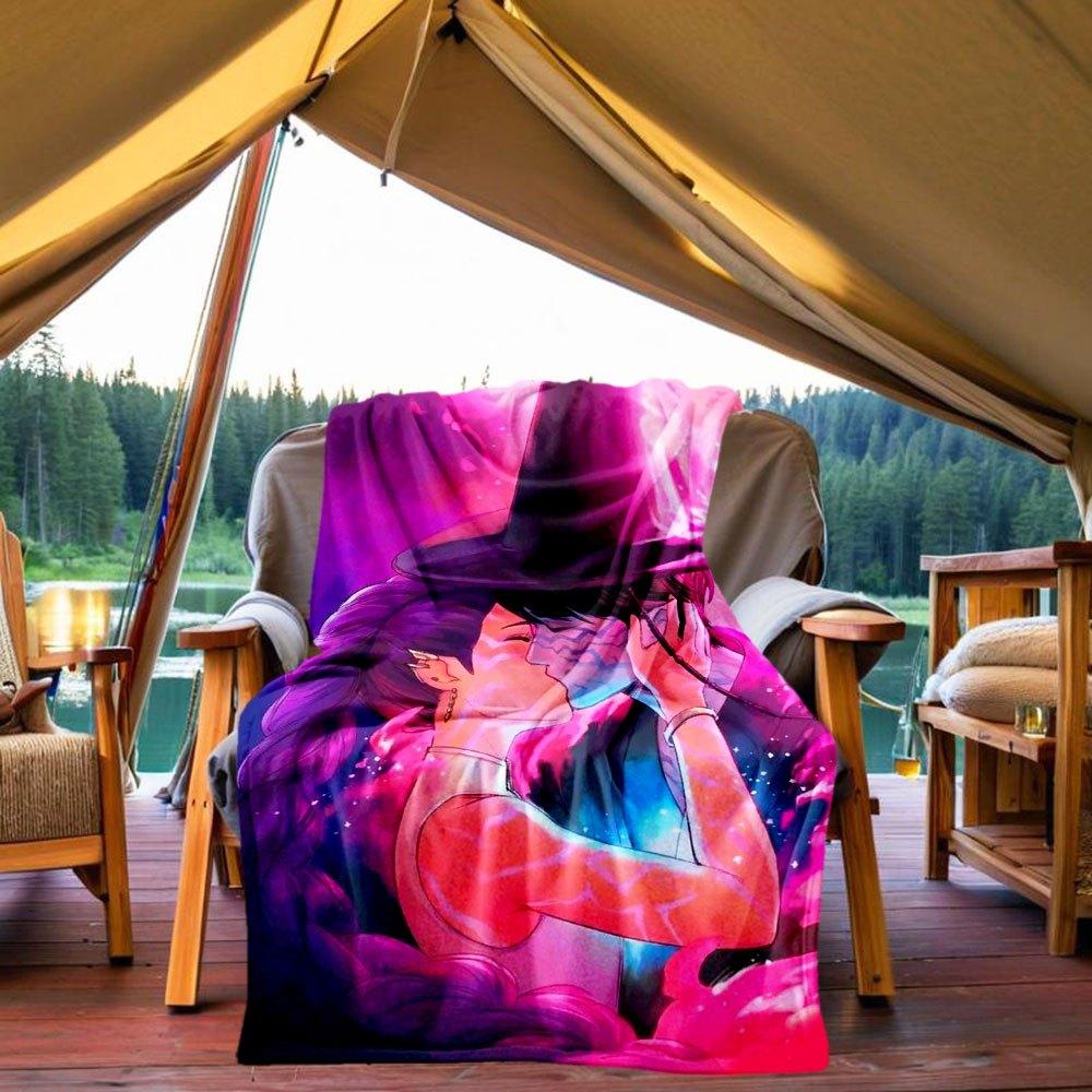 Fantasy Witch Hat with Long Braid Cosplay Costume Accessory Blanket Lightweight Flannel Throw Blanket for Sofa, Bed, Travel, Camping, Livin 130x150cm
Fantasy Witch Hat with Long Braid Cosplay Costume Accessory Blanket Lightweight Flannel Throw Blanket for Sofa, Bed, Travel, Camping, Livin 130x150cm