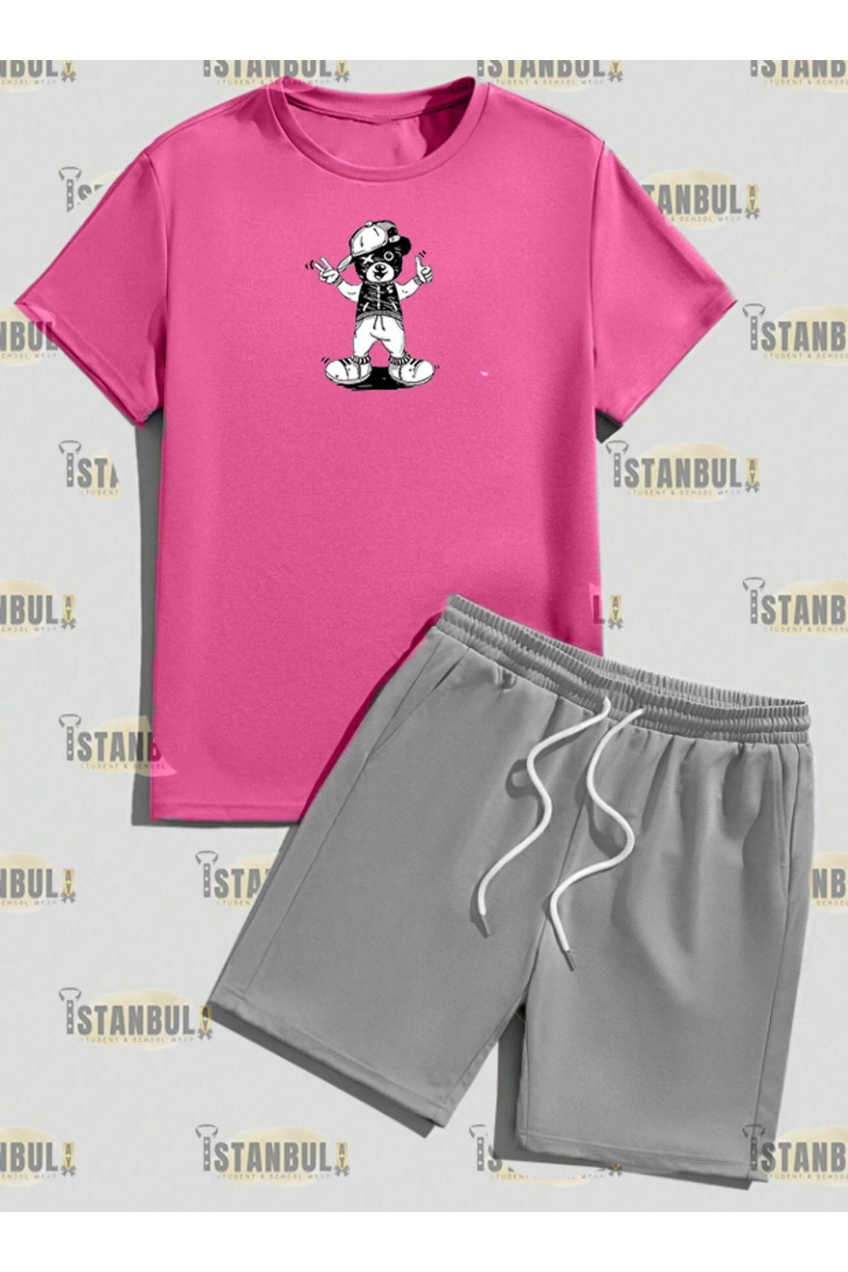 Men s Plus Size Plus Size Bottom-Top Set Happy Street Bear Printed T-Shirt Shorts Tracksuit Bottom Top Set 2XL
Men s Plus Size Plus Size Bottom-Top Set Happy Street Bear Printed T-Shirt Shorts Tracksuit Bottom Top Set 2XL