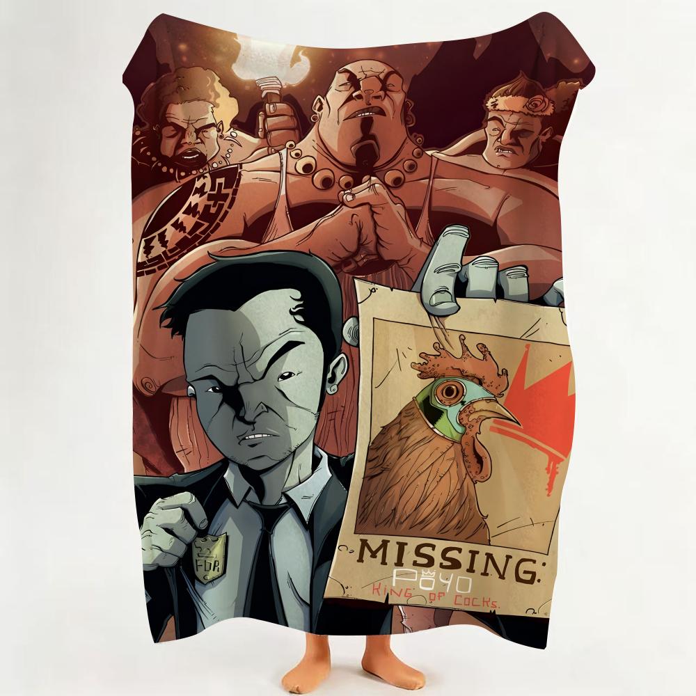 Comic C Chew Throw Flannel Throw Blanket Suitable for Sofa Living Room Bedroom 75cmx90cm
Comic C Chew Throw Flannel Throw Blanket Suitable for Sofa Living Room Bedroom 75cmx90cm