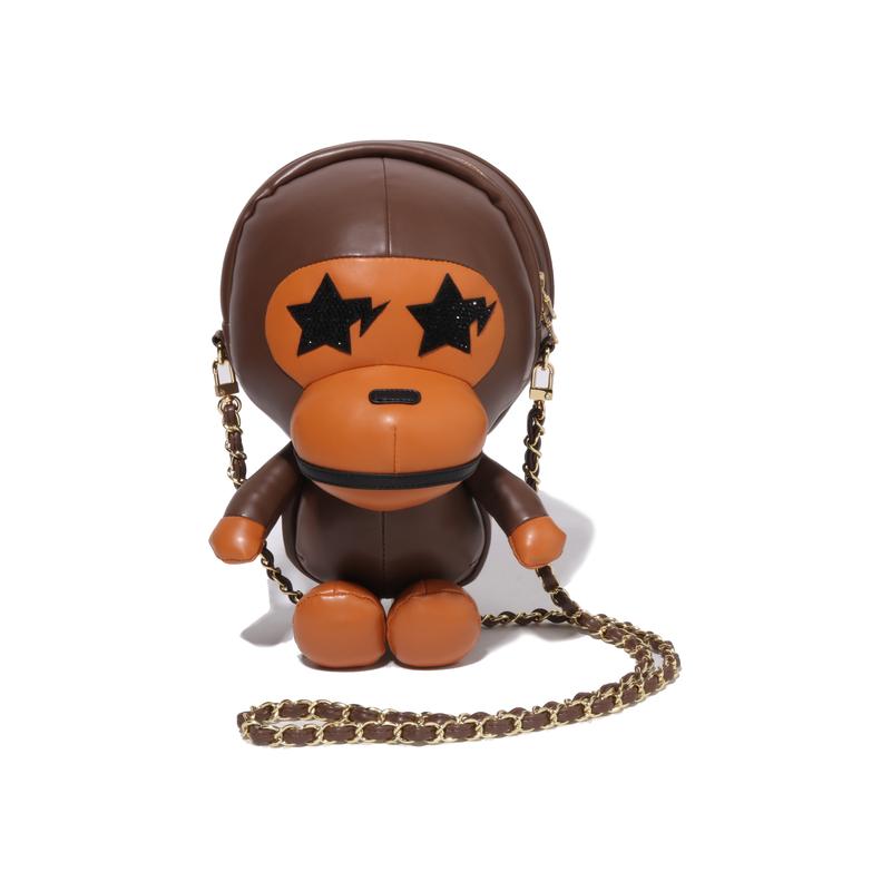 A Bathing Ape Baby Milo Cartoon Monkey Diamond Decoration Bag Women Crossbody Bag Brown 0ZXBGWX30189Q Coffee
A Bathing Ape Baby Milo Cartoon Monkey Diamond Decoration Bag Women Crossbody Bag Brown 0ZXBGWX30189Q Coffee
