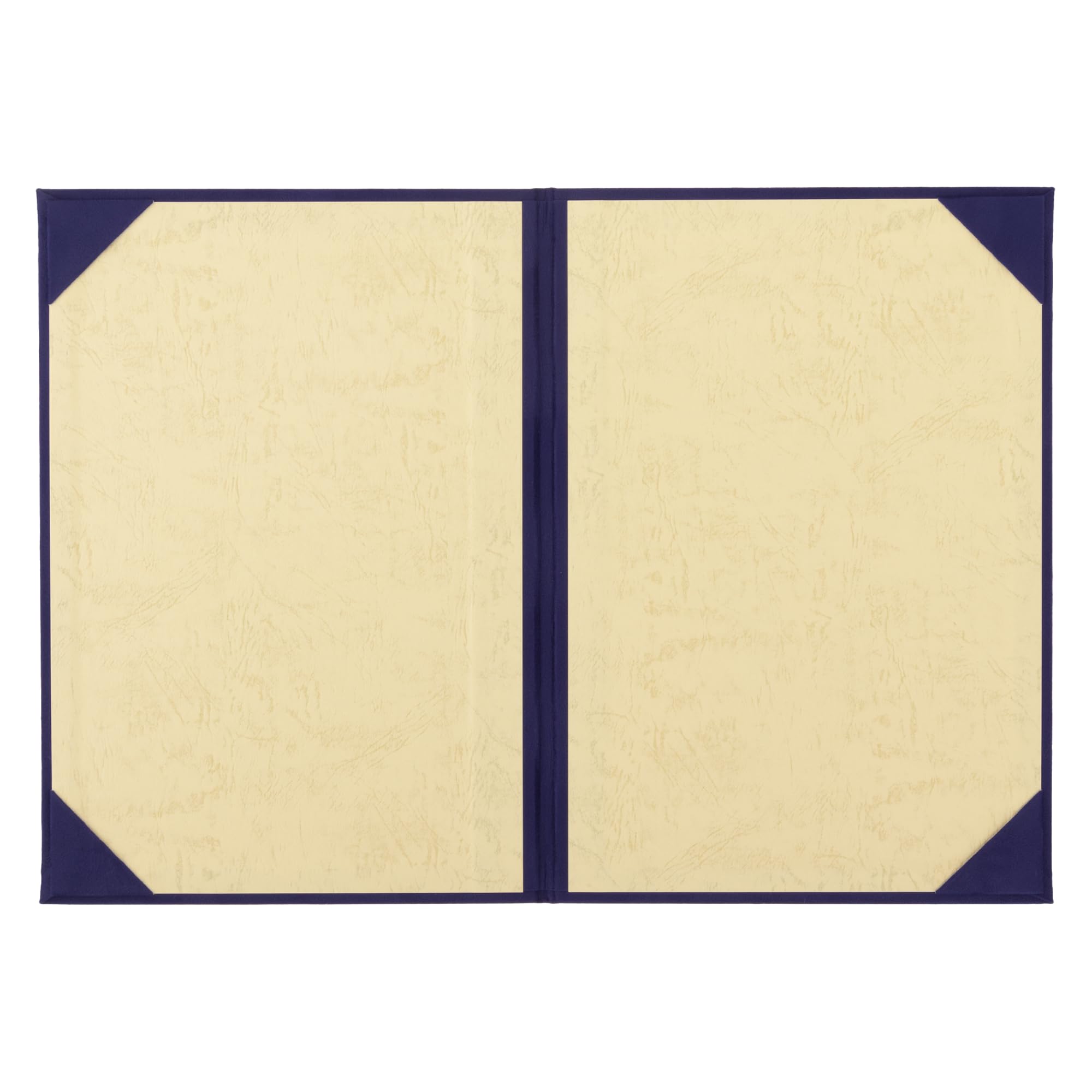 Mino Shokai certificate file flocked navy blue A4 size A3 (suede style) (for certificates) 8282-02 
Mino Shokai certificate file flocked navy blue A4 size A3 (suede style) (for certificates) 8282-02