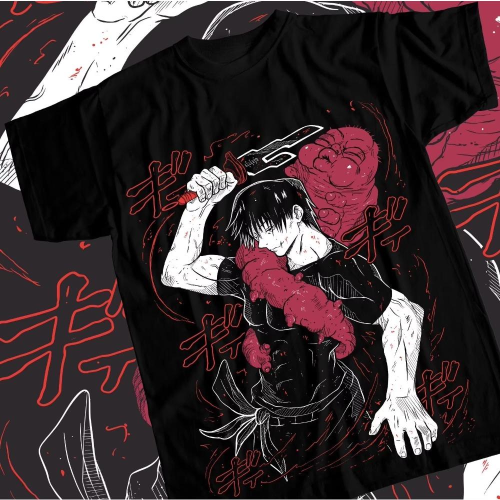 Anime Jujutsu Kaisen Men Women Summer T-Shirt Fushiguro Toji Harajuku Vintage Short Sleeve Oversized Y2k S
Anime Jujutsu Kaisen Men Women Summer T-Shirt Fushiguro Toji Harajuku Vintage Short Sleeve Oversized Y2k S