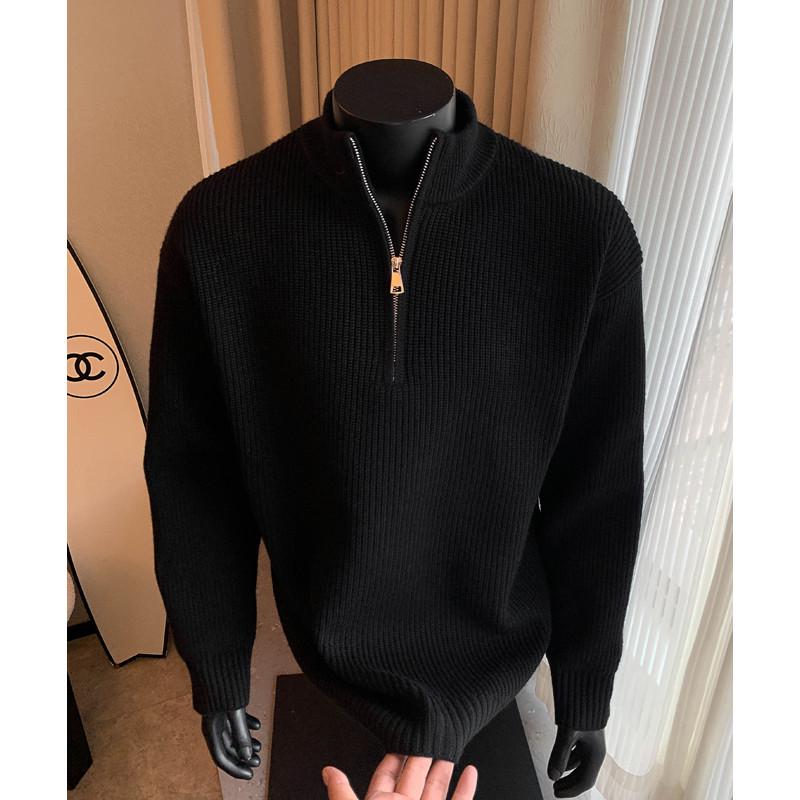 Men’s Grey Half-Zip Knit Sweater - Winter 2026 Warm Base Layer M 95-115 lbs
Men’s Grey Half-Zip Knit Sweater - Winter 2026 Warm Base Layer M 95-115 lbs