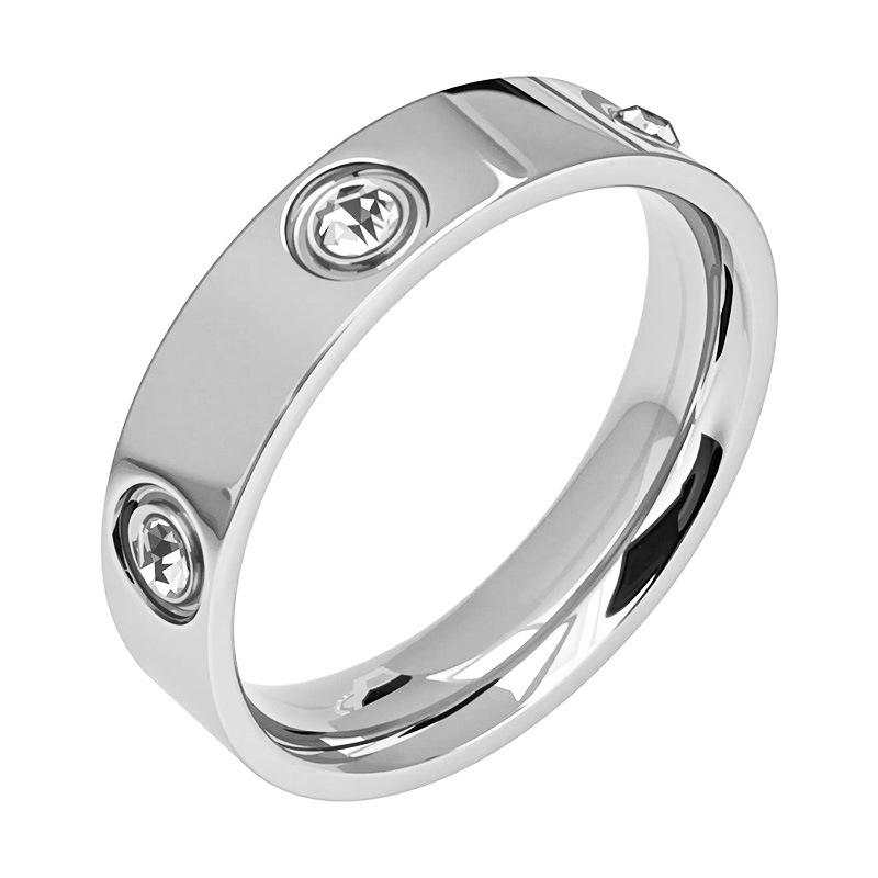 Стильные кольца с бриллиантами из титановой стали для мужчин и женщин - Прочные, не тускнеющие украшения Size 9
Стильные кольца с бриллиантами из титановой стали для мужчин и женщин - Прочные, не тускнеющие украшения Size 9