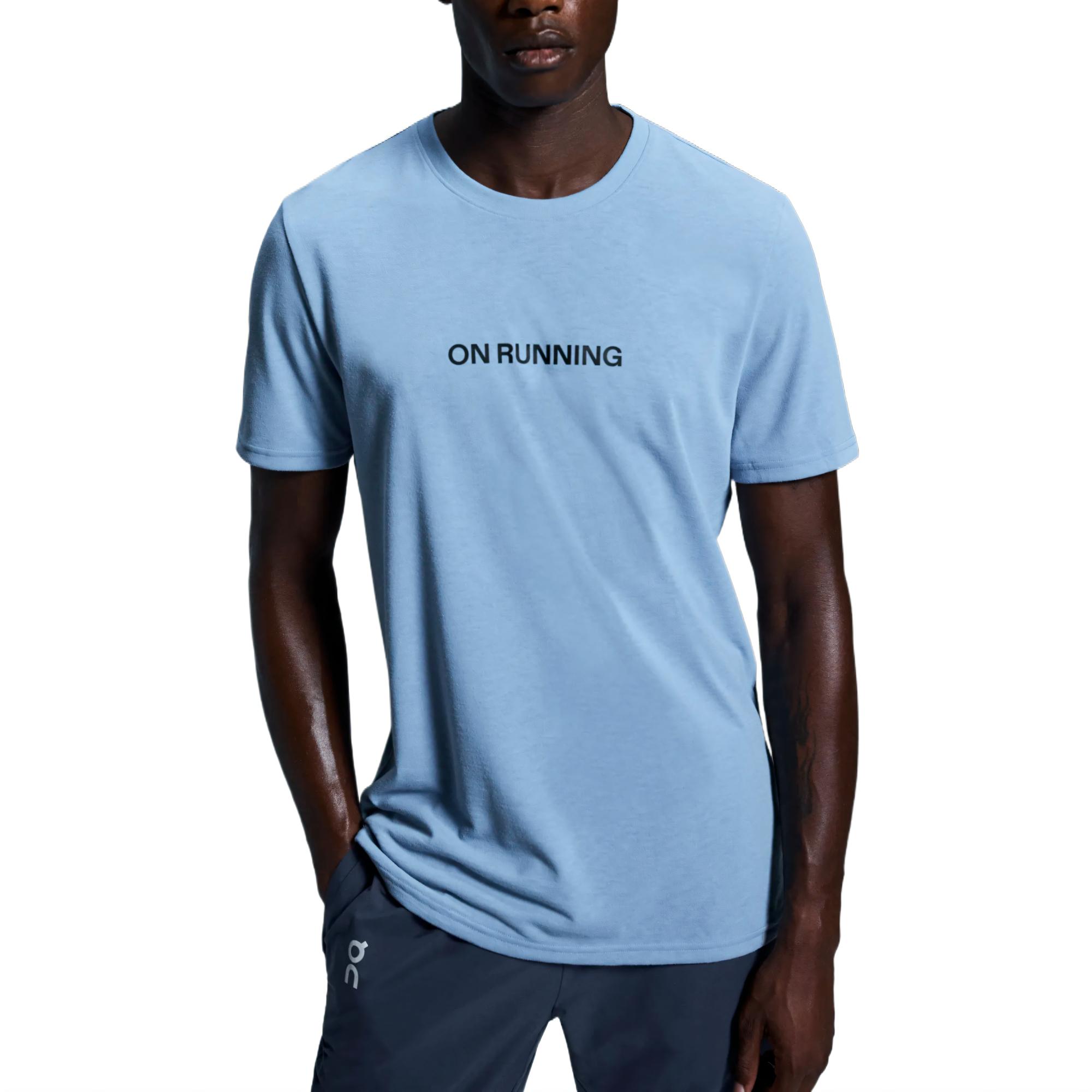 On Run Round Neck Comfortable Casual Short Sleeve T-Shirt Men Tops Light-Gray Blue 1ME30370732 XL
On Run Round Neck Comfortable Casual Short Sleeve T-Shirt Men Tops Light-Gray Blue 1ME30370732 XL