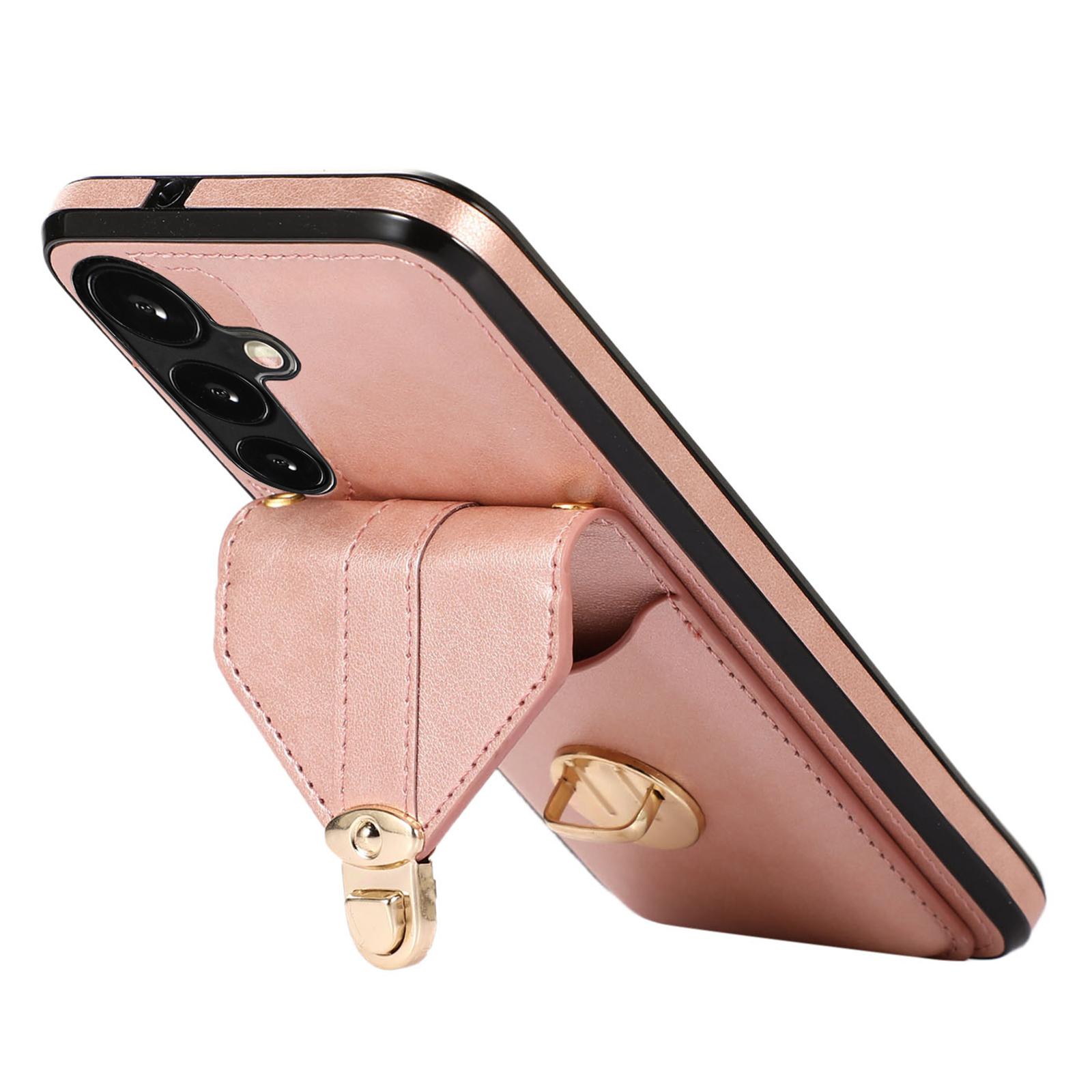 For Samsung Galaxy A56 5G Case Card Holder Kickstand PU Leather+TPU Phone Cover with Shoulder Strap Red
For Samsung Galaxy A56 5G Case Card Holder Kickstand PU Leather+TPU Phone Cover with Shoulder Strap Red