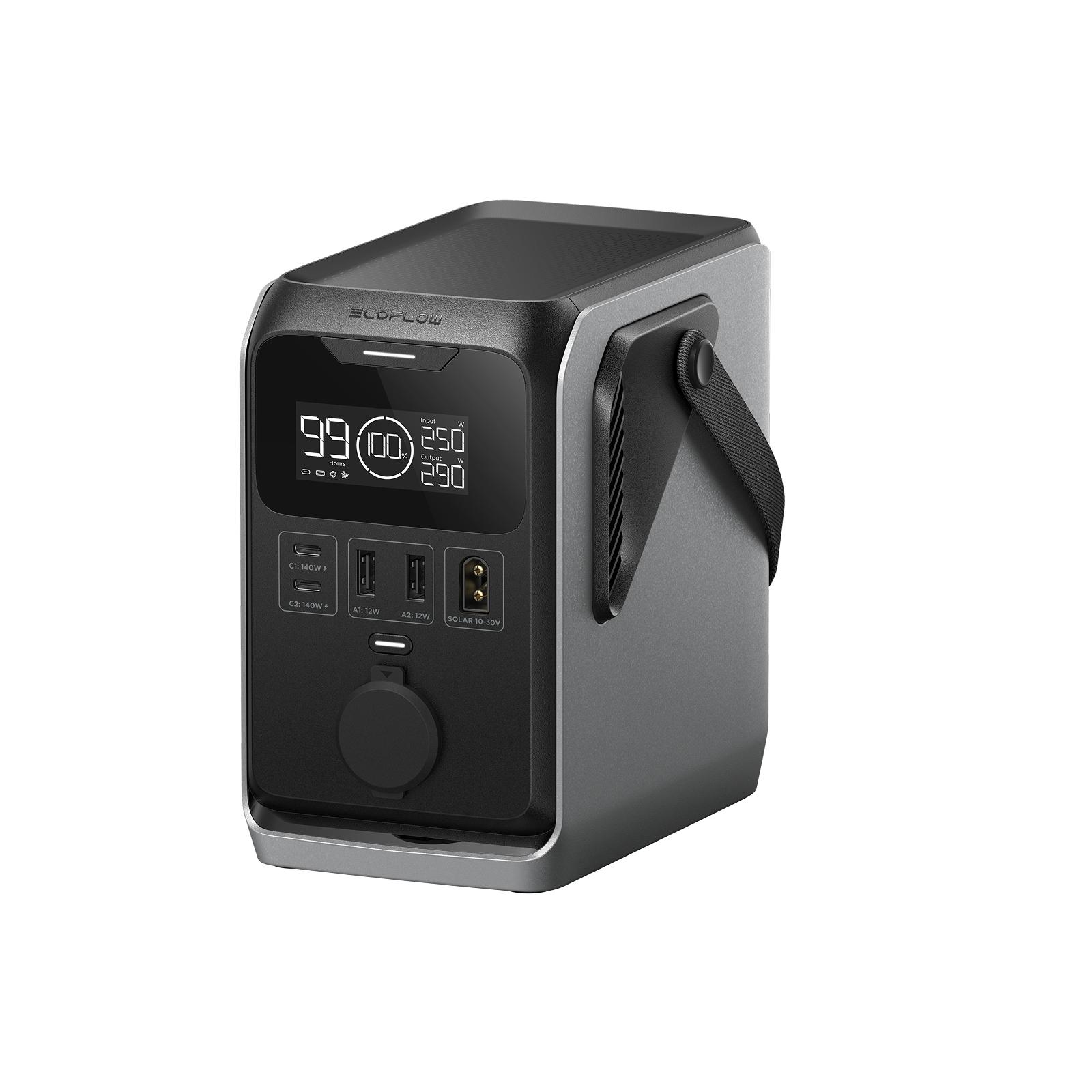 ECOFLOW Trail 300 DC Портативна електростанція, 288 Вт·год Ультралегкий акумулятор LiFePO4, 300 Вт Сонячний генератор, Швидка зарядка, 5 вихідних портів
ECOFLOW Trail 300 DC Портативна електростанція, 288 Вт·год Ультралегкий акумулятор LiFePO4, 300 Вт Сонячний генератор, Швидка зарядка, 5 вихідних портів