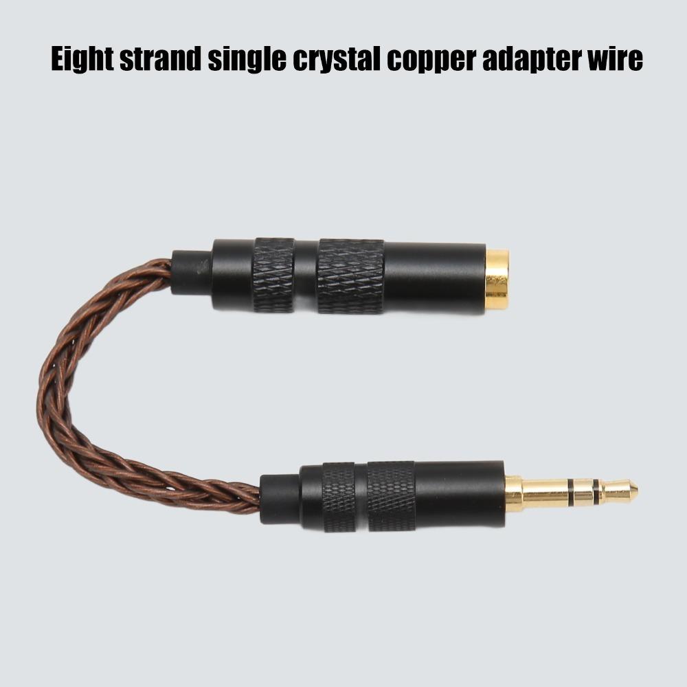 Gold Plated Balanced Female to Stereo Male Adapter 8 Strands of Stranding Cable For Music Players бронзовий
Gold Plated Balanced Female to Stereo Male Adapter 8 Strands of Stranding Cable For Music Players бронзовий