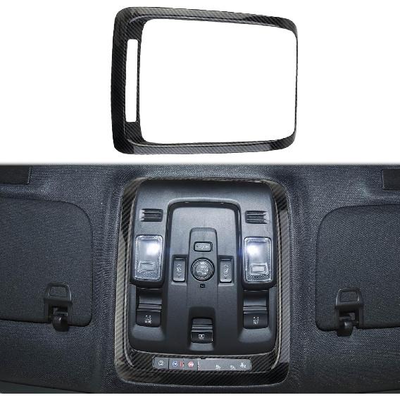 Carbon Fiber Interior Roof Reading Light Lamp Cover Trim Accessories for 2021-2025 Chevy Tahoe Suburban for 2021-2025 GMC Yukon
Carbon Fiber Interior Roof Reading Light Lamp Cover Trim Accessories for 2021-2025 Chevy Tahoe Suburban for 2021-2025 GMC Yukon