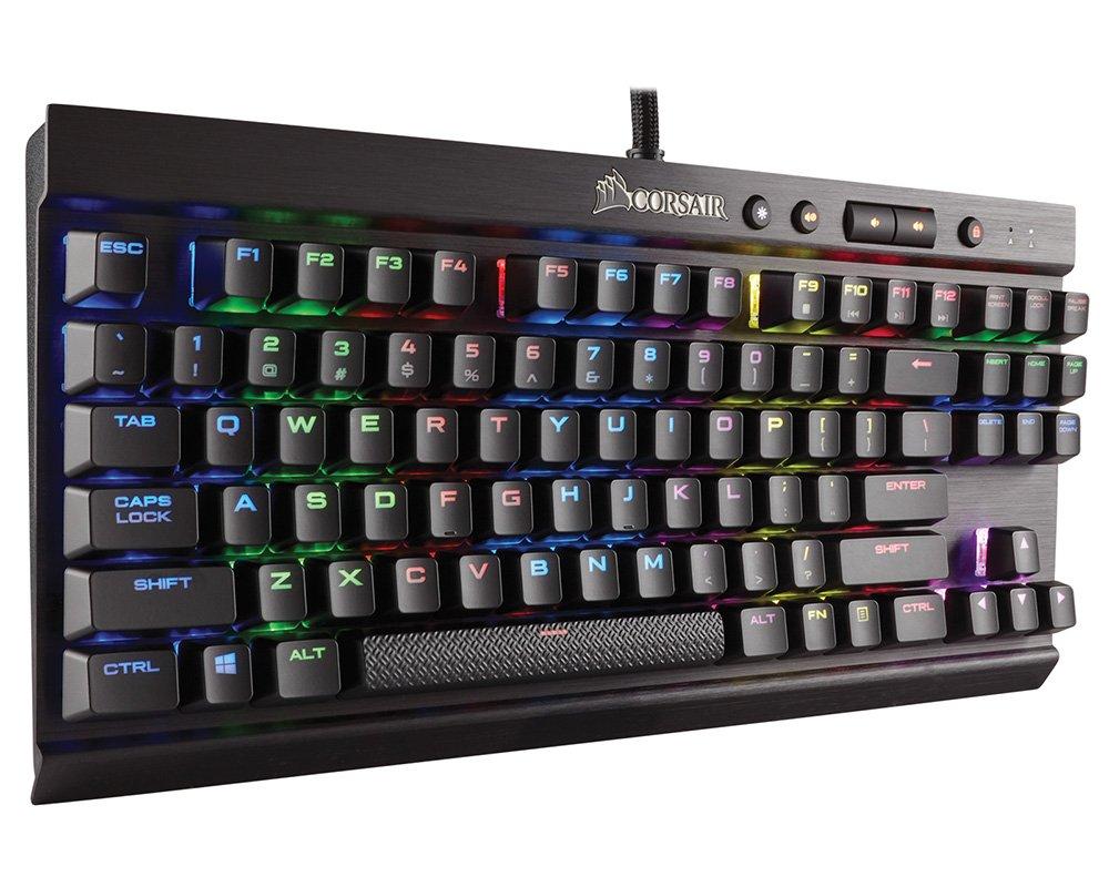 Corsair K65 RAPIDFIRE CherryMX Speed RGB USB Gaming KB356 COMPACT-Японська клавіатура- CH-9110014-JP чорний
Corsair K65 RAPIDFIRE CherryMX Speed RGB USB Gaming KB356 COMPACT-Японська клавіатура- CH-9110014-JP чорний