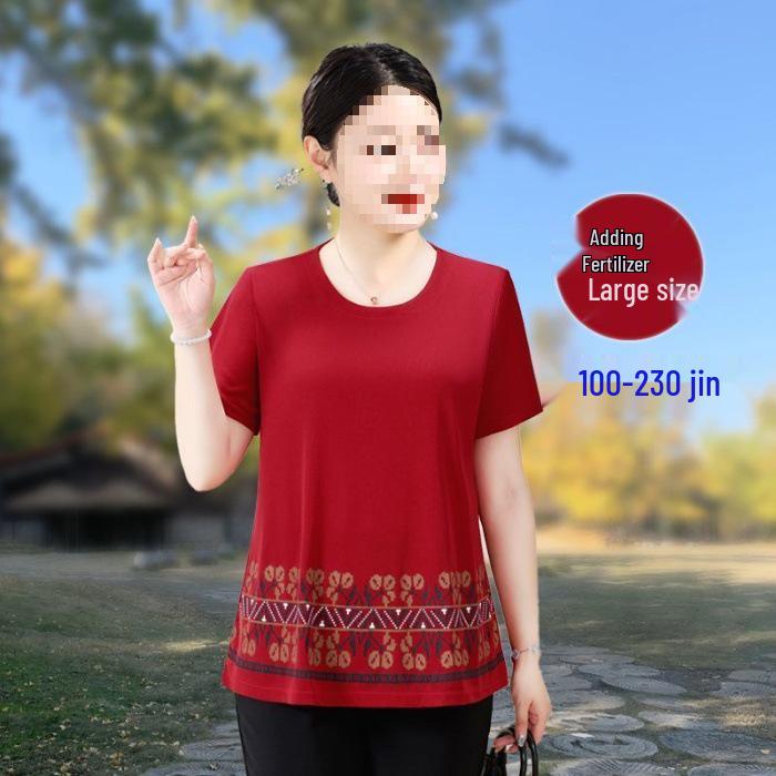 Women s Plus Size Slimming Summer Solid Color Short Sleeve Top M червоний
Women s Plus Size Slimming Summer Solid Color Short Sleeve Top M червоний