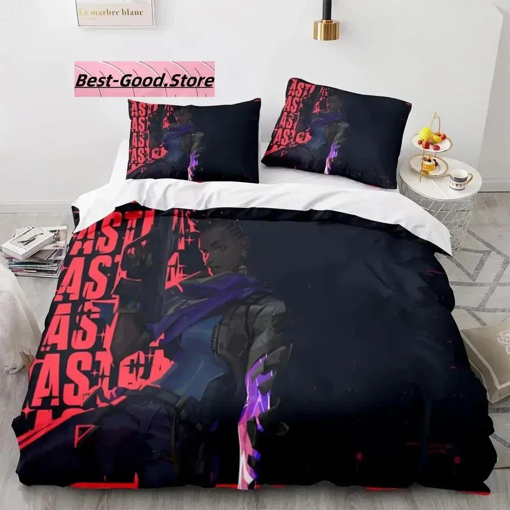 Gaming Valorant Bedding Set Single Twin Full Queen King Size Bed Set Aldult Kid Bedroom Duvetcover Sets 3D Print Anime 041 EU Single(135*200cm)3pcs
Gaming Valorant Bedding Set Single Twin Full Queen King Size Bed Set Aldult Kid Bedroom Duvetcover Sets 3D Print Anime 041 EU Single(135*200cm)3pcs
