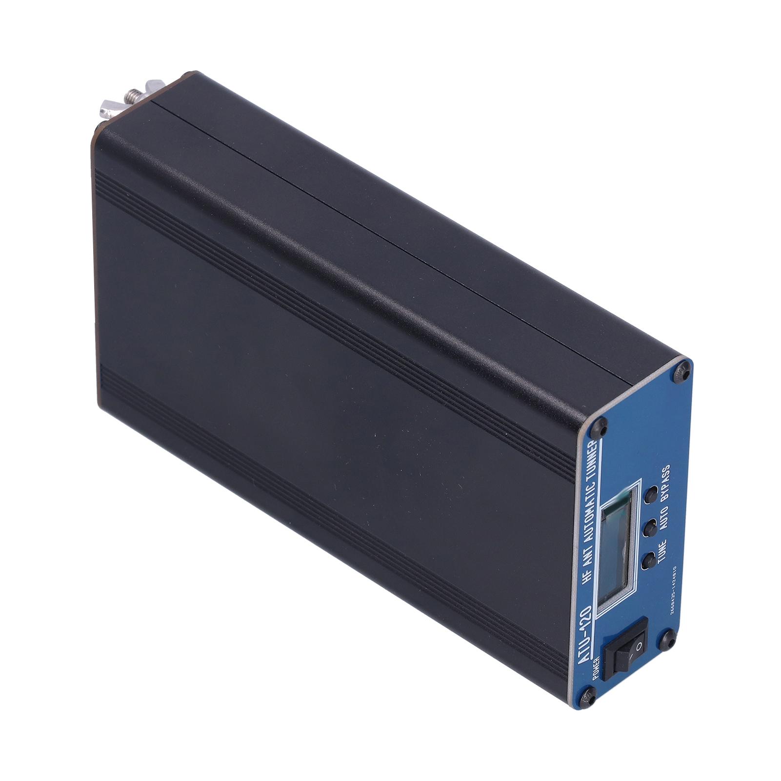 Коротковолновый антенный тюнер универсальный алюминиевый сплав 1,954 МГц 100 Вт ATU120 5 Ом 1,0 кОм
Коротковолновый антенный тюнер универсальный алюминиевый сплав 1,954 МГц 100 Вт ATU120 5 Ом 1,0 кОм