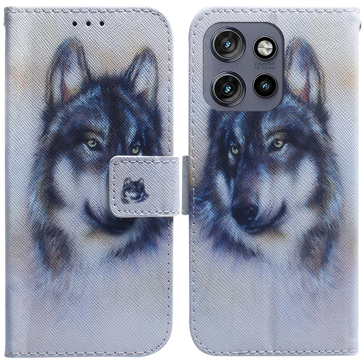 For Motorola Edge 50 Neo 5G/Moto S50 5G/Thinkphone 25 5G Wallet Case Pattern Print Leather Phone Cover Wolf
For Motorola Edge 50 Neo 5G/Moto S50 5G/Thinkphone 25 5G Wallet Case Pattern Print Leather Phone Cover Wolf