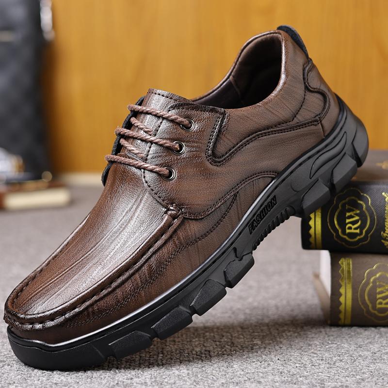 Business Casual Platform Men S Leather Shoes JZ-5963 38 коричневий
Business Casual Platform Men S Leather Shoes JZ-5963 38 коричневий