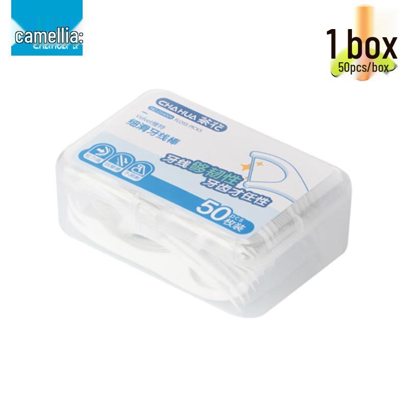 Chahua Ultra-Fine Dental Floss Picks (50 Count)
Chahua Ultra-Fine Dental Floss Picks (50 Count)