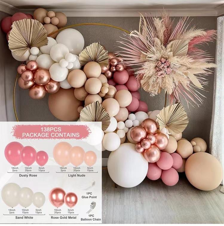 Винтажный песочный платиновый шар гирлянда набор шаров для вечеринки по случаю дня рождения праздничная композиция шар с блестками декоративный фон Set as shown