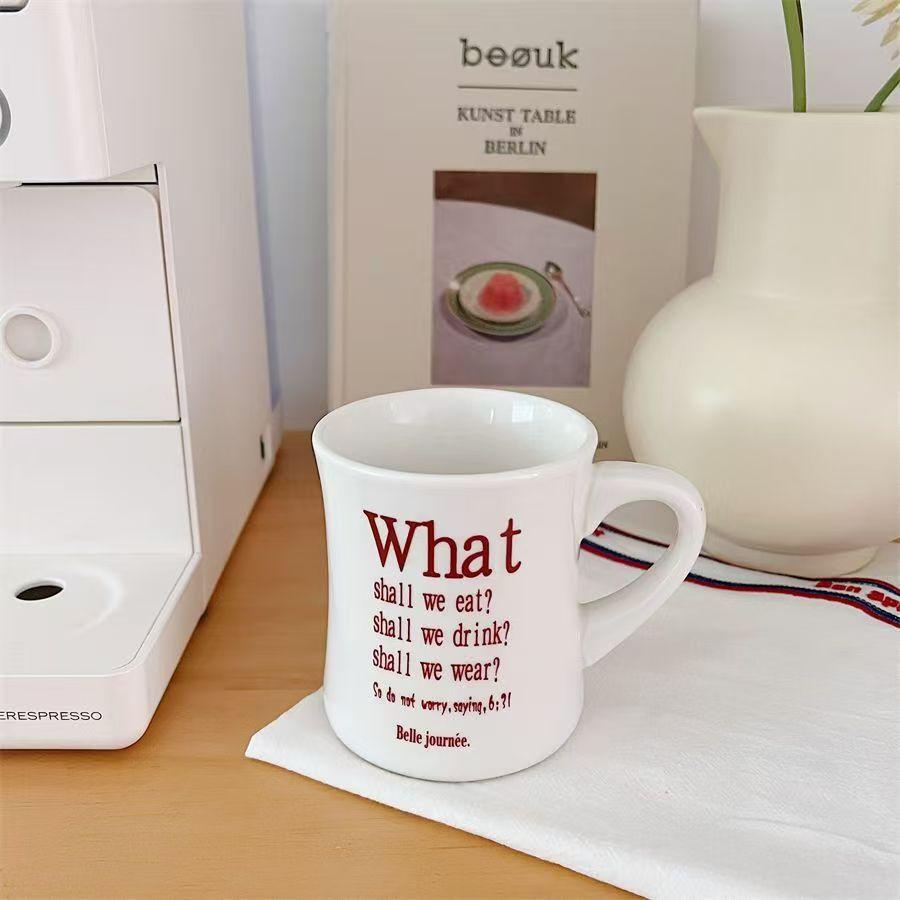 Round Breakfast Coffee Cup Creative Sweet White Glaze Dim Sum Dessert Water Mugs Home Breakfast Drinkware Couples Gifts 301-400ml
Round Breakfast Coffee Cup Creative Sweet White Glaze Dim Sum Dessert Water Mugs Home Breakfast Drinkware Couples Gifts 301-400ml