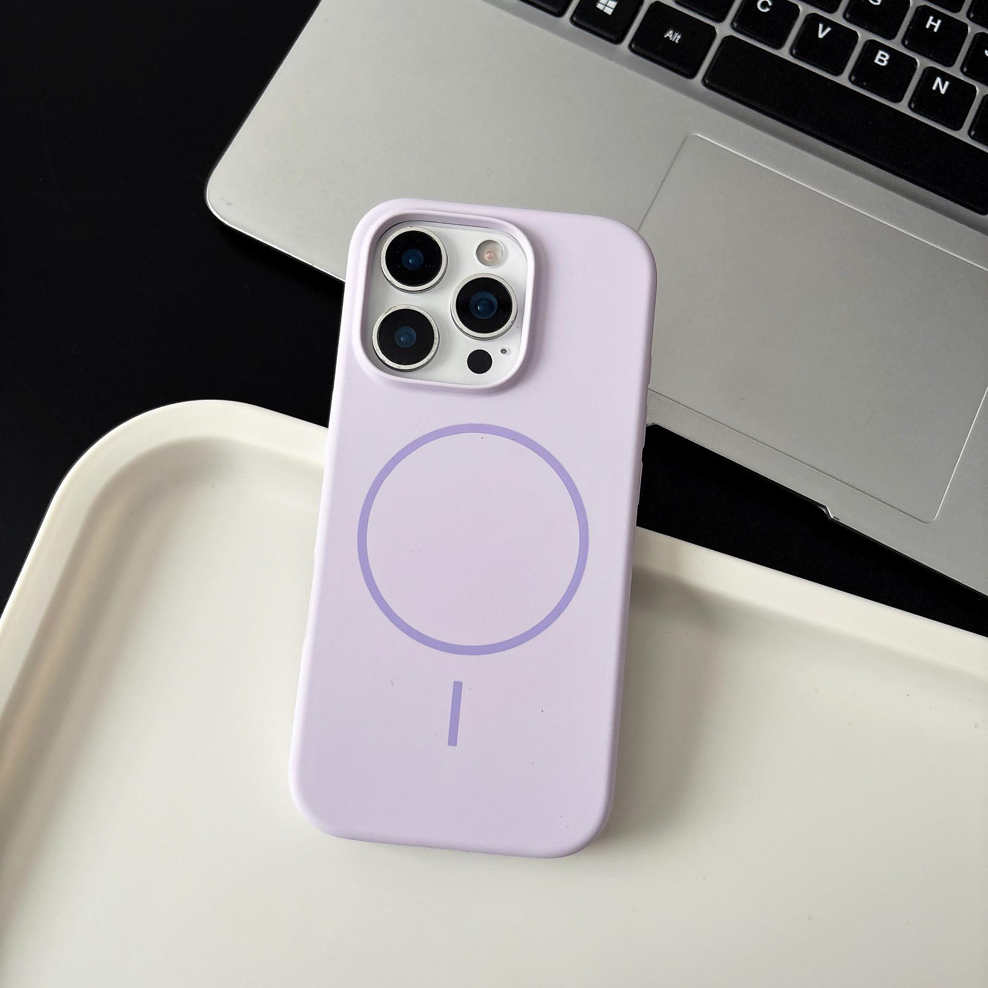 Soft Liquid Silicone Phone Case for Magsafe Mag Safe iPhone 17 Air 16 15 Plus 14 13 Pro Max Magnetic Shockproof Protective Phone Cover Accessories iphone 13 Pro Max фіолетовий
Soft Liquid Silicone Phone Case for Magsafe Mag Safe iPhone 17 Air 16 15 Plus 14 13 Pro Max Magnetic Shockproof Protective Phone Cover Accessories iphone 13 Pro Max фіолетовий
